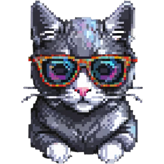 cat wearing sunglasses emoji