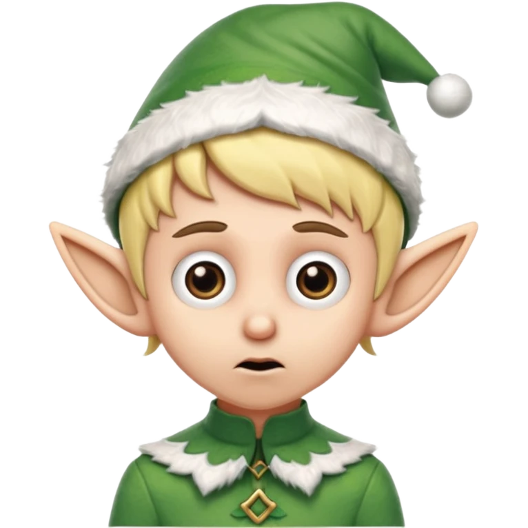 Worries elf on the shelf emoji