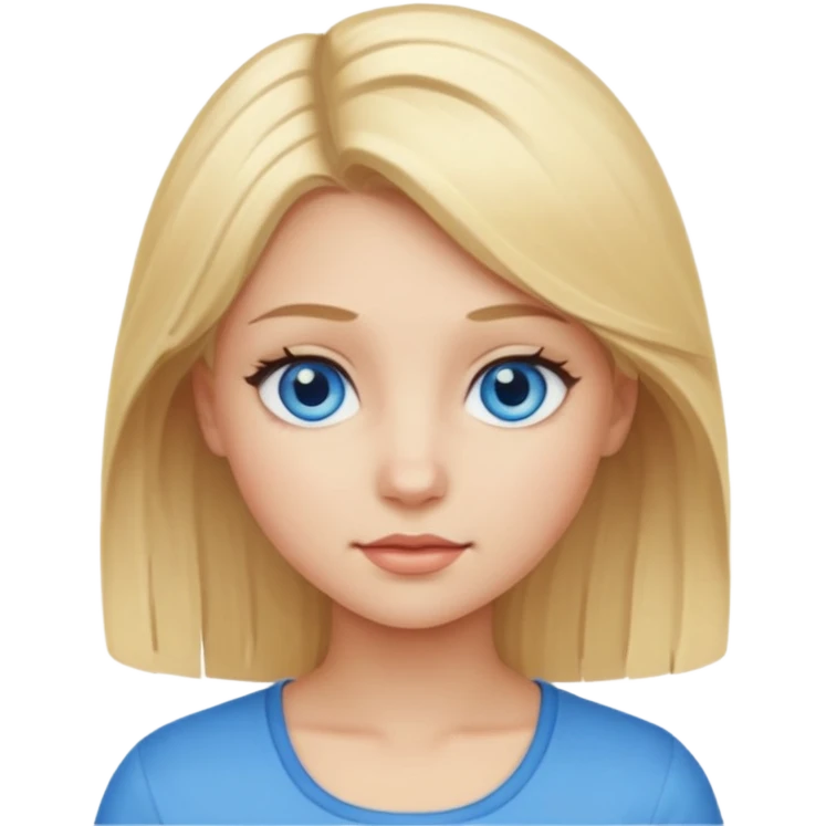 girl hair blonde emoji
