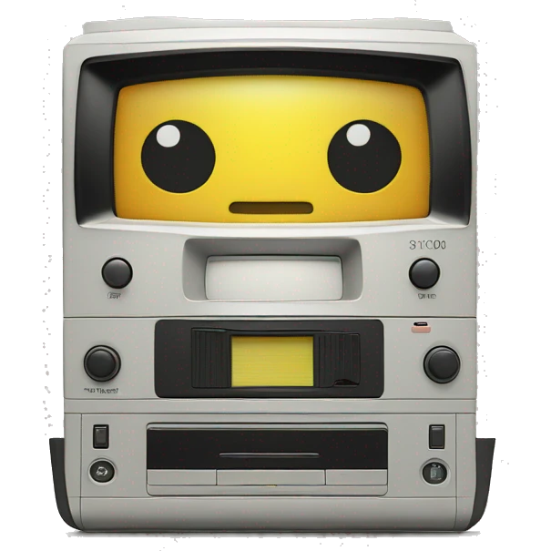 Vhs player emoji