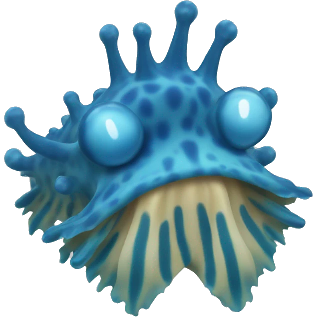 Blue nudibranch  emoji