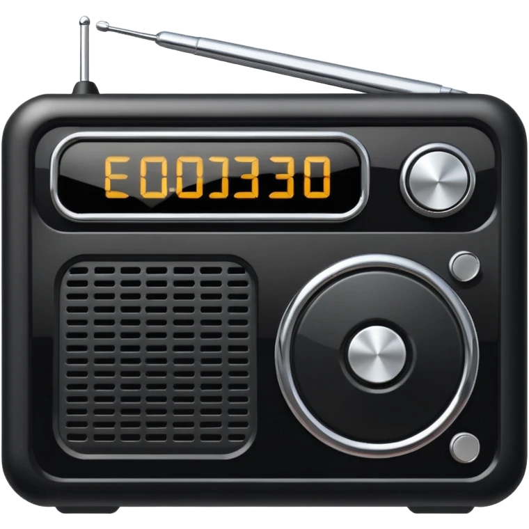 modern new radio emoji