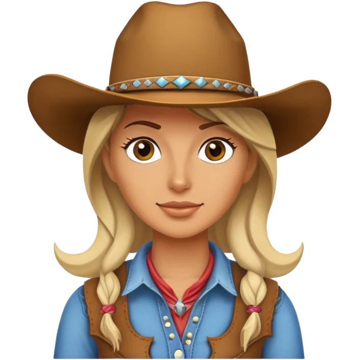 Cowgirl emoji