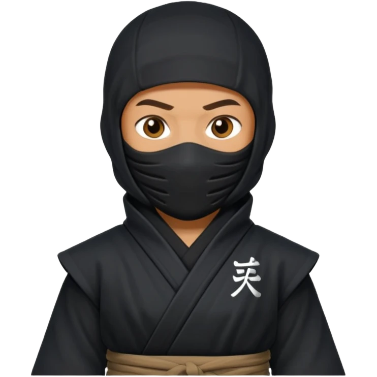 Ninja with MB written on it emoji