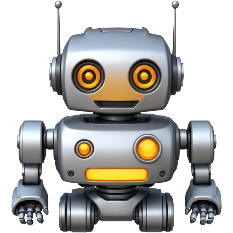 Robot cozmo smiling emoji