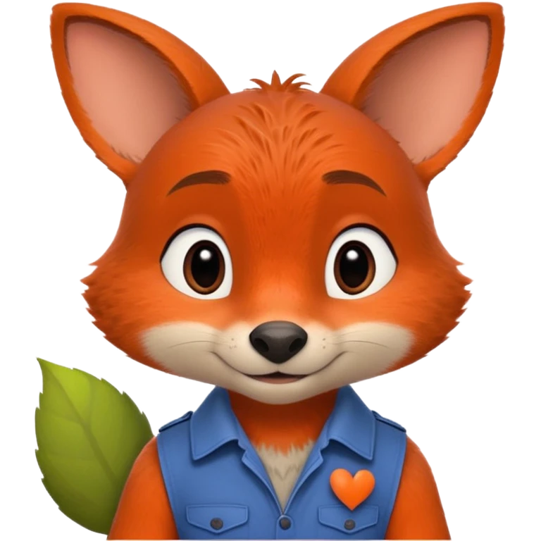 Nick Zootopia enamorado emoji