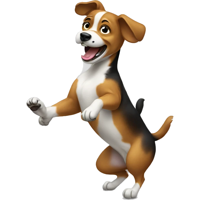 dog dancing  emoji
