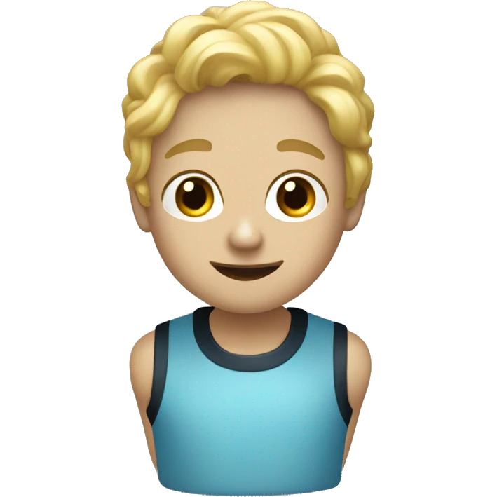 Light blue black berry emoji