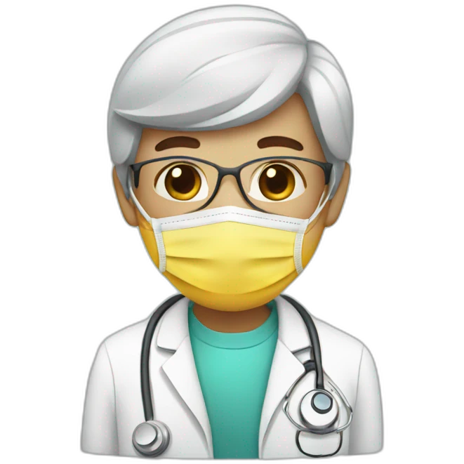 doctor in mask emoji