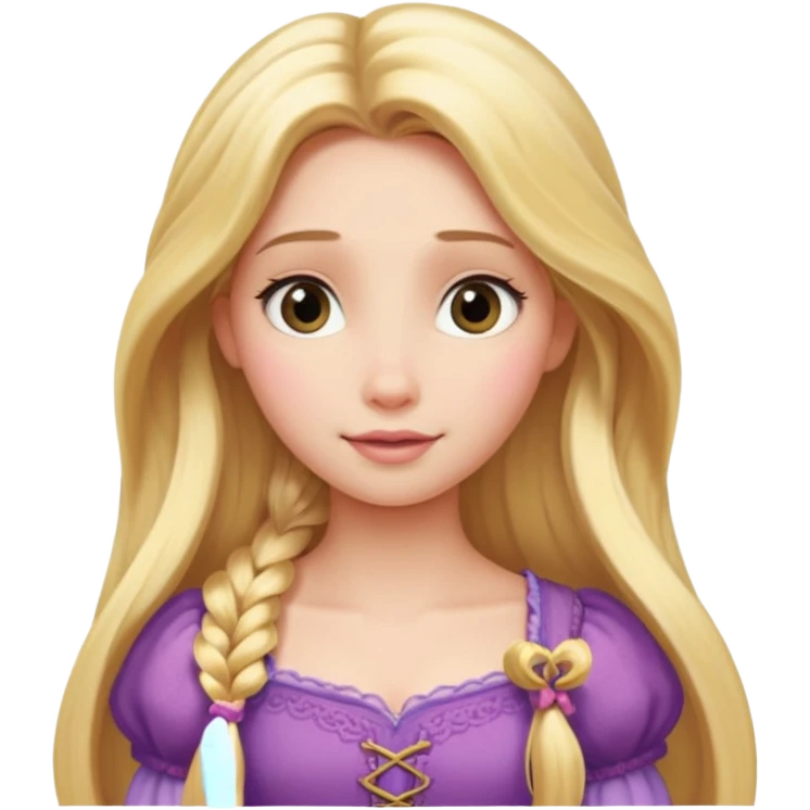 Rapunzel emoji