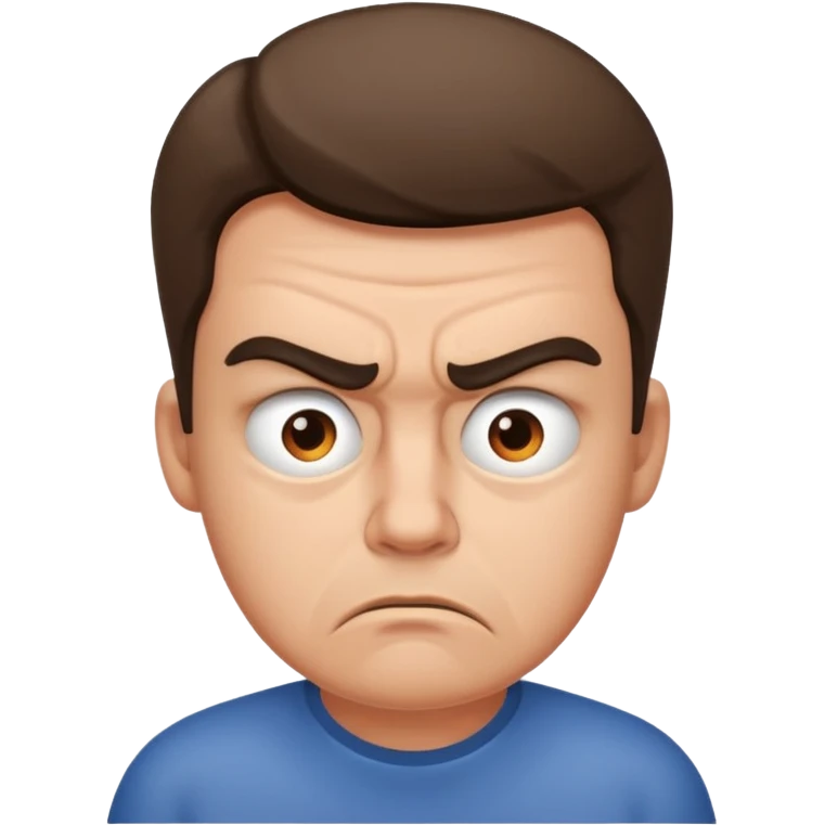 Frustrated  emoji