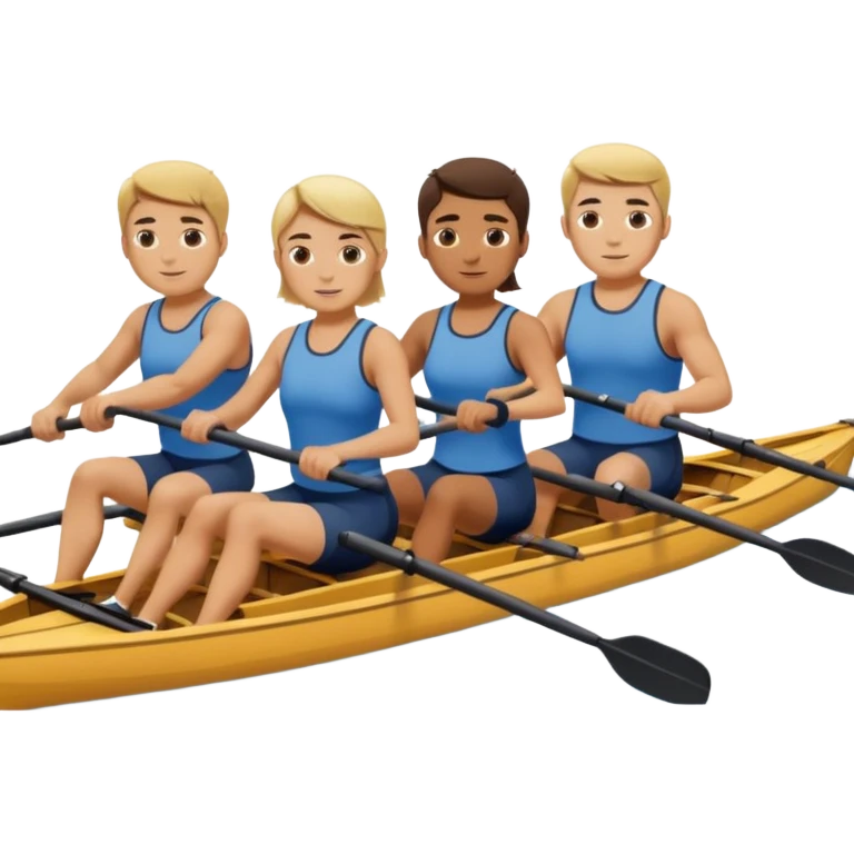 people rowing emoji