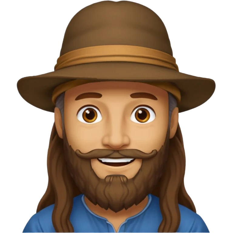 portrait of leonardo da vinci emoji