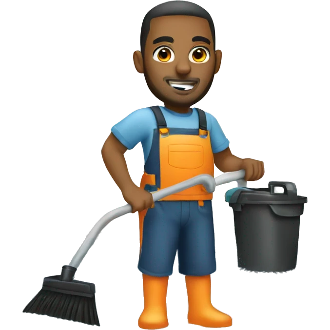 Pool cleaner Sami guy emoji