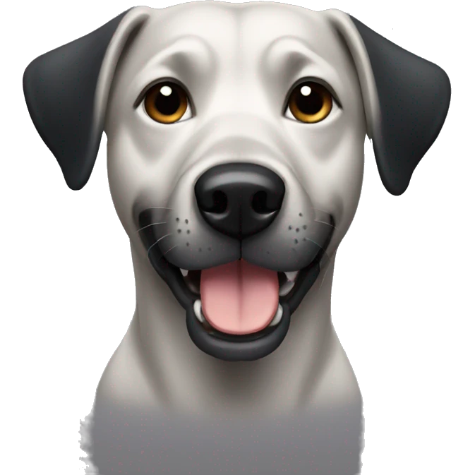 black dog emoji