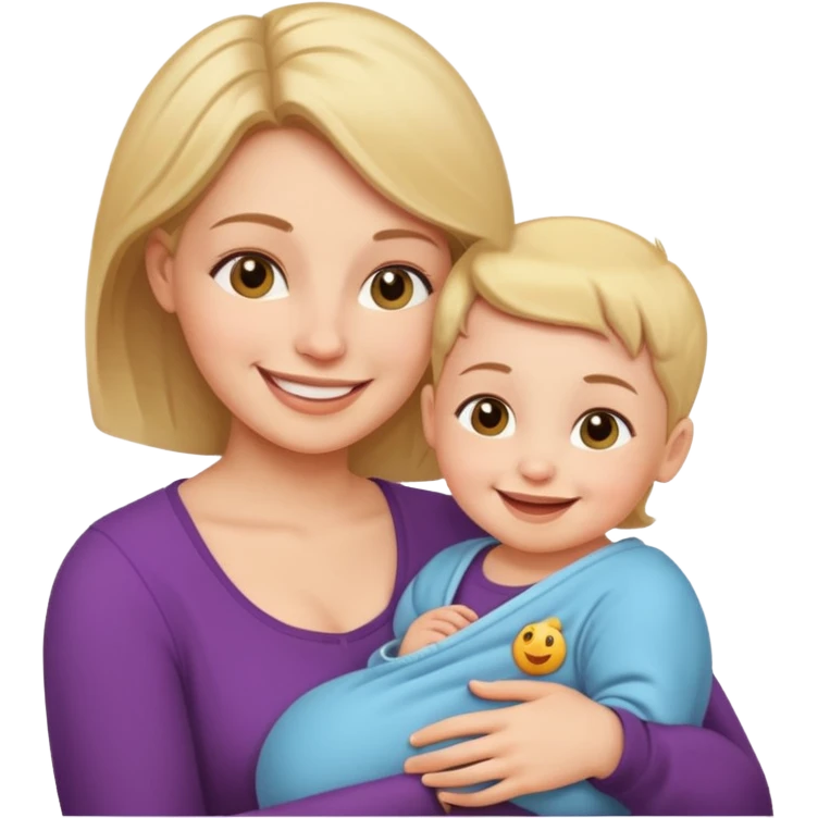 mother with baby emoji