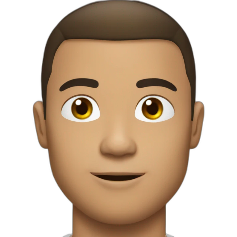 ronaldo choqué emoji