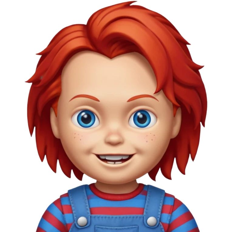 Un emojin de chuky emoji