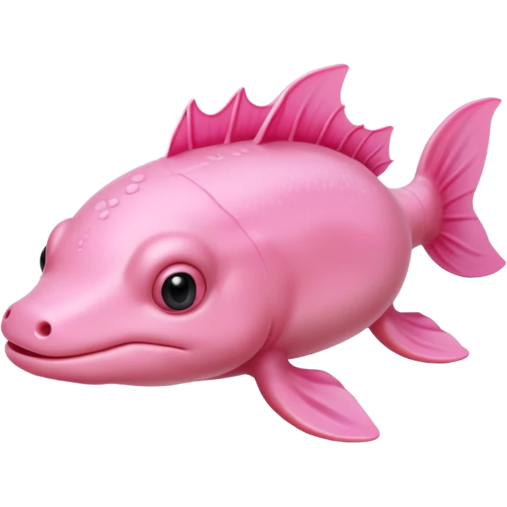 Ajolote rosa emoji