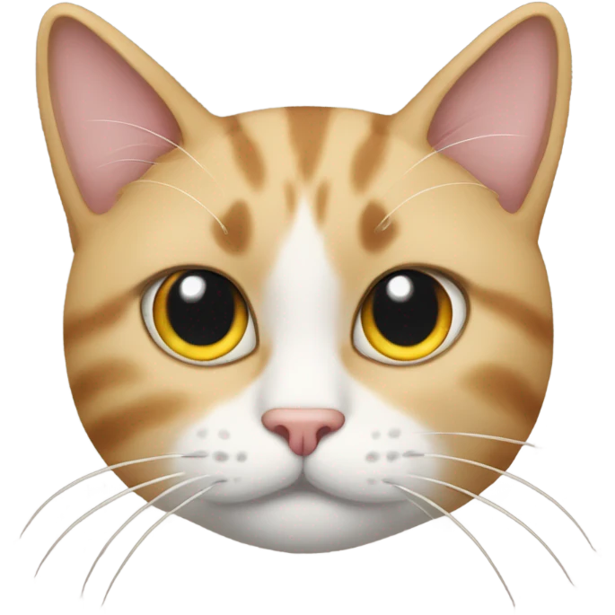 Cat with one eye shut emoji