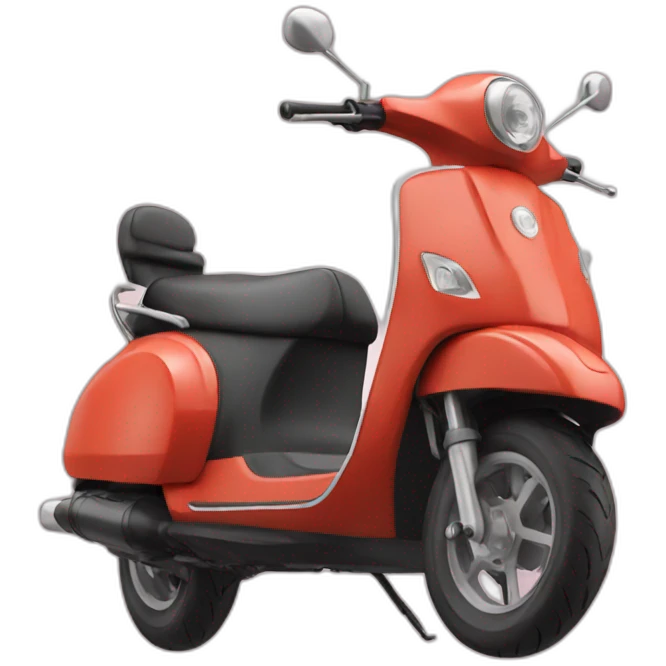 Scooter zip emoji