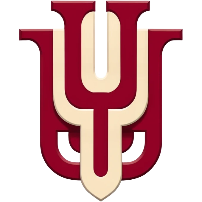 Indiana university logo IU emoji