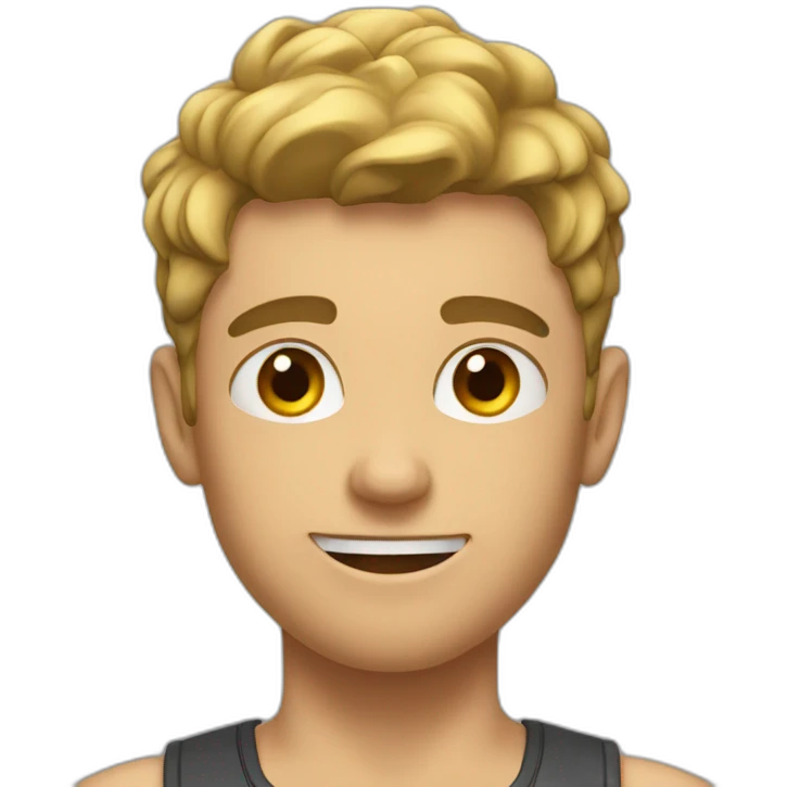 a gym boy emoji