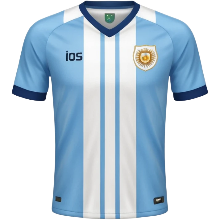 camiseta seleccion argentina emoji