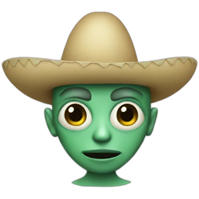mexican alien emoji