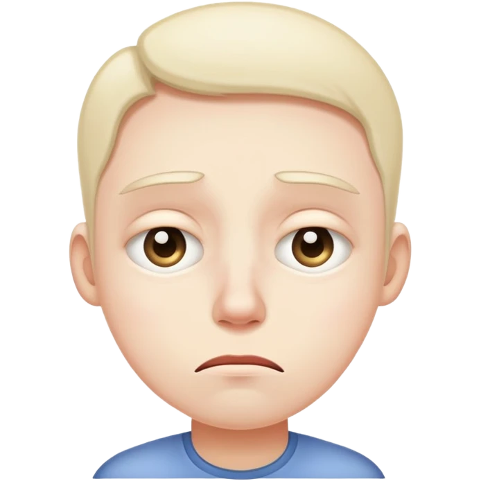 Exhausted  emoji