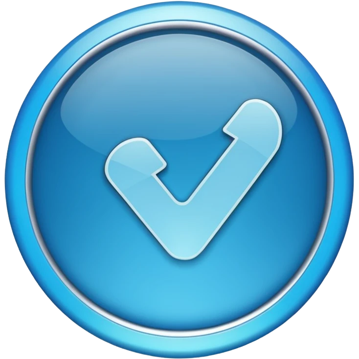 Whatsapp Verified blue tick emoji