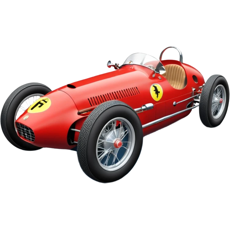  Hazy-blue Fenderless extended-wheelbase 1956 luxury racing Ferrari lowered powerful V-8 engined racing cycle car featuring advanced rugged 4 wheel independent suspension, power steering, disc brakes, small leather covered steering wheel, side mounted cowl exhaust  emoji