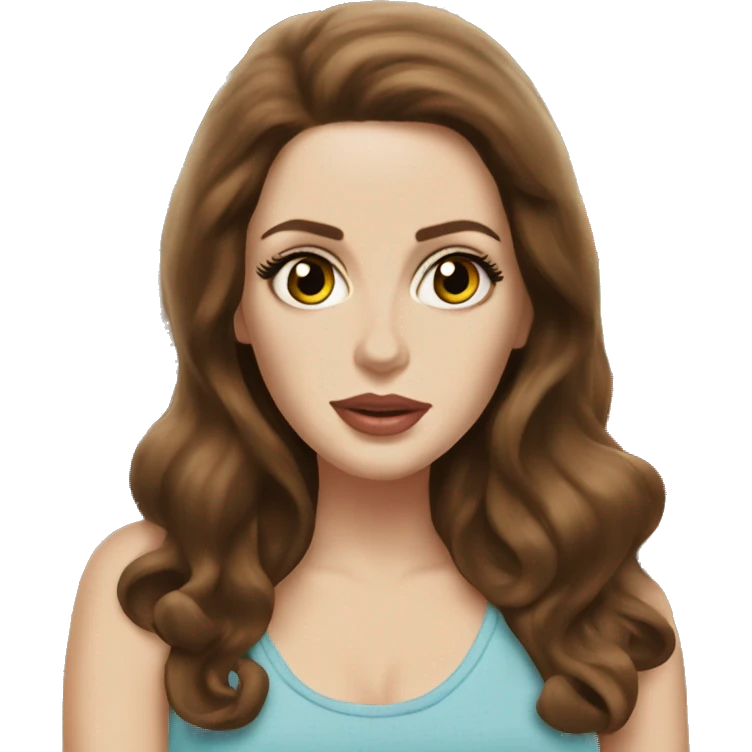 Lana del rey at the Mexican taco truck emoji