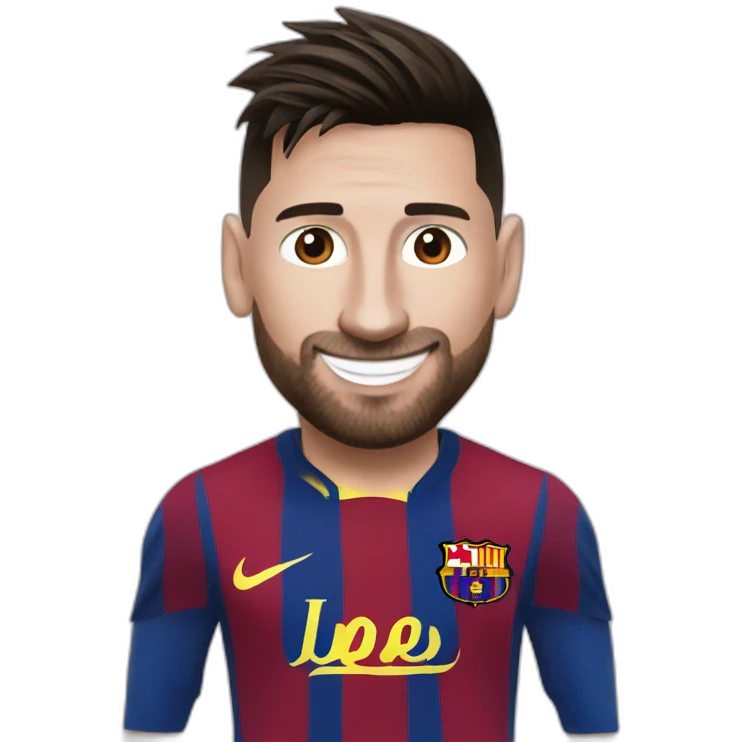 Messi sur ronaldo emoji