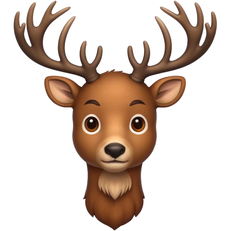 deer full  emoji