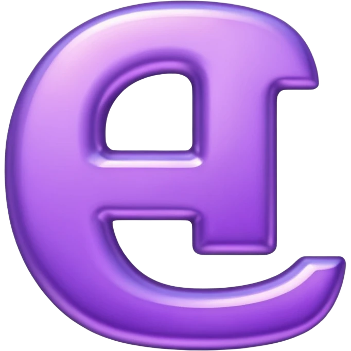 letter inpurple emoji