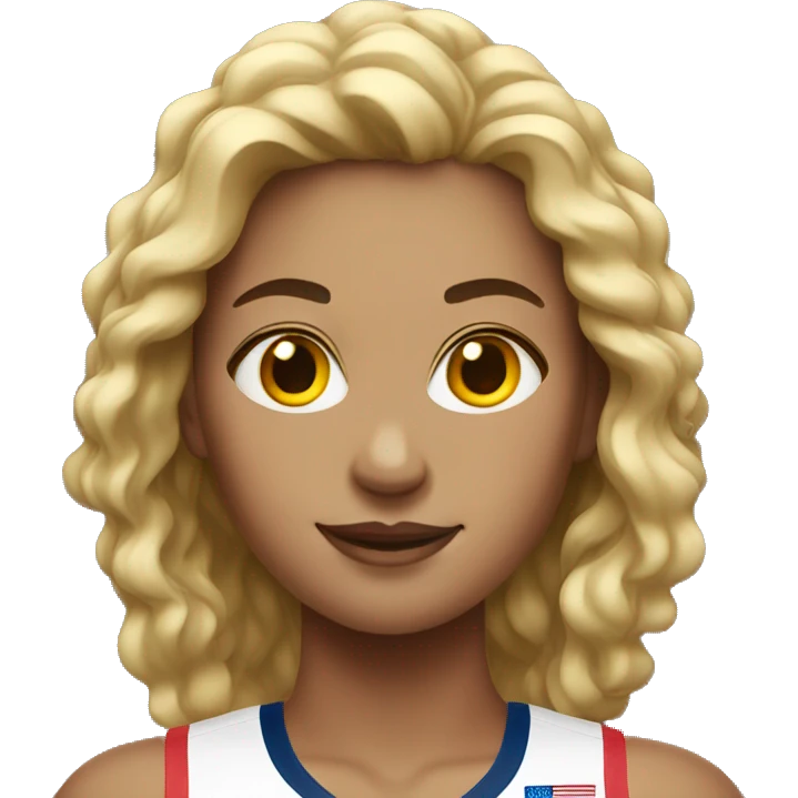 USA Olympic woman emoji