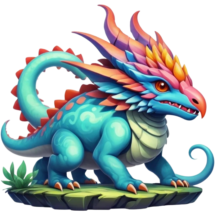  Epic painted artistic abstract complex detailed aesthetic-Fakémon-creature-scenery emoji