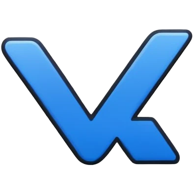 Verified Dark blue white check mark with black outline small emoji