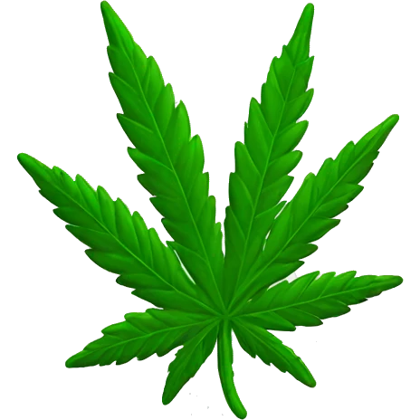 marijuana leaf emoji