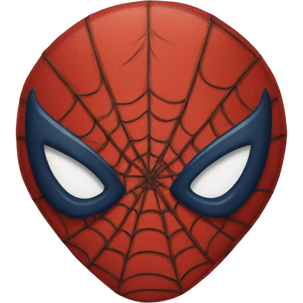 Spiderman mask emoji