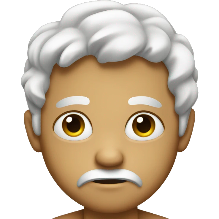 sarcastic face emoji