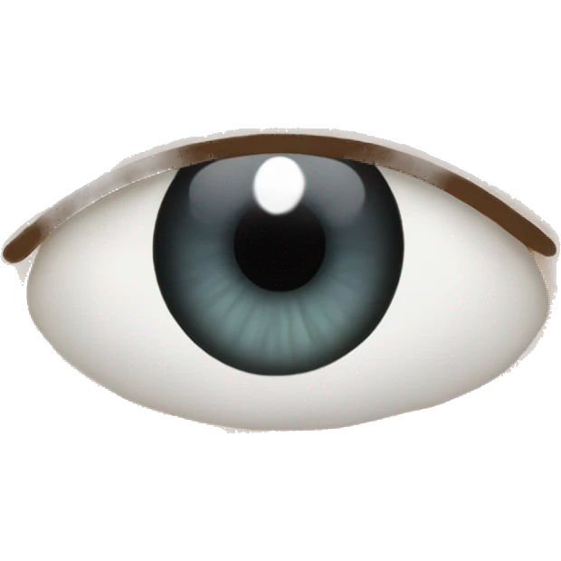 a girl with a big stye in her eye emoji