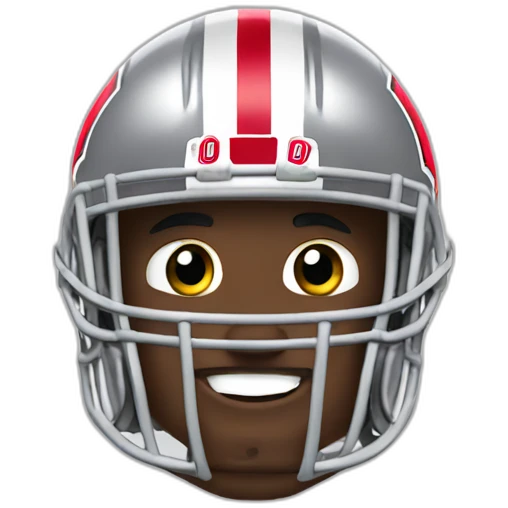 Ohio State buckeyes football emoji