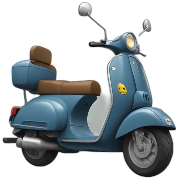 Francois holande sur un scooter emoji