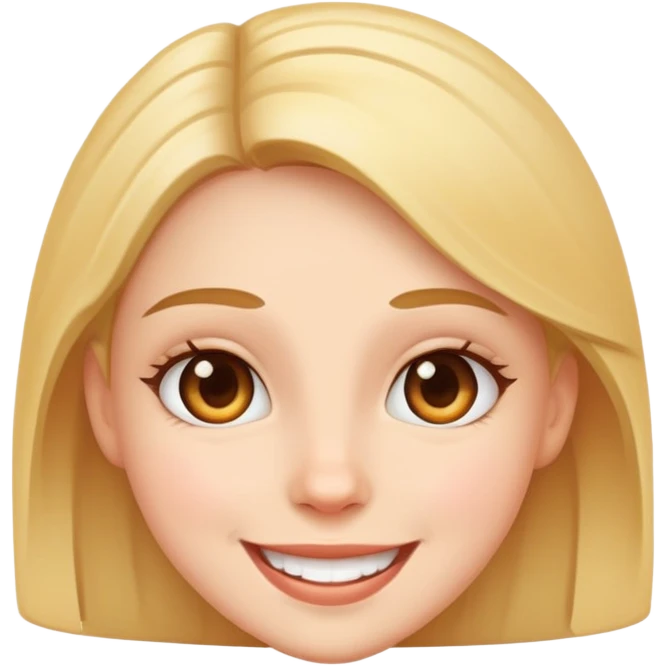 happy girl emoji