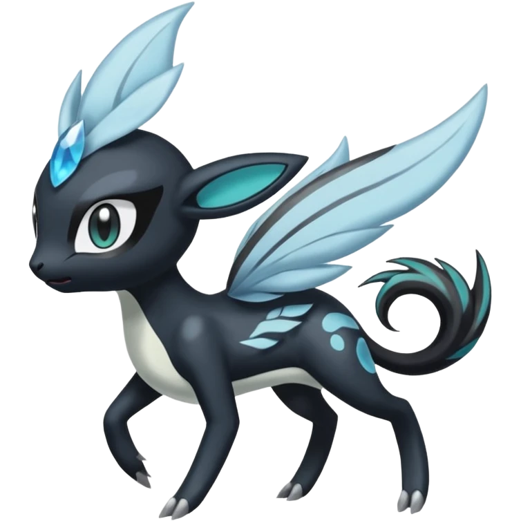 Meloetta-Nargacuga-Amaura-Pokémon-Fakémon-fusion-hybrid-creature emoji