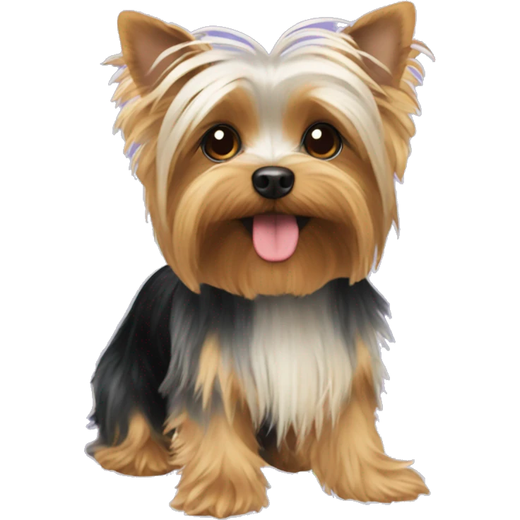 Parti yorkie emoji