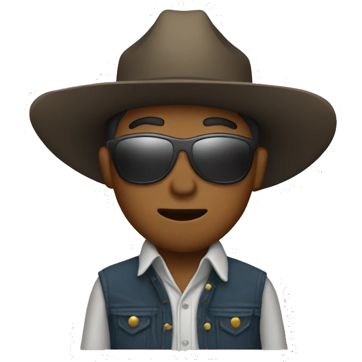 garbagewearing a cowboy hat emoji