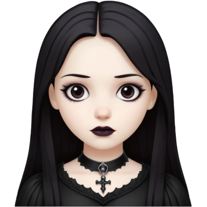 Gothic girl like you emoji
